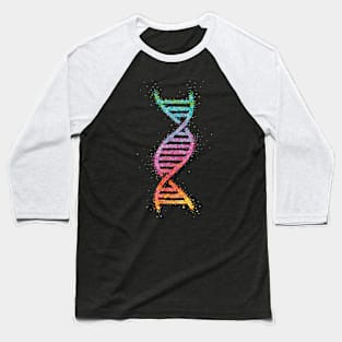 DNA Strand Biology Scientist Researcher Nerd Baseball T-Shirt